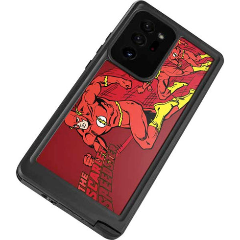 DC Comics The Flash Classic Art in Sequence Running pose Galaxy Note20 Ultra 5G Waterproof Case